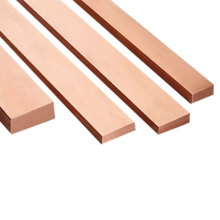 Factory stock and customized 99.99% pure copper busbar / copper flat bar